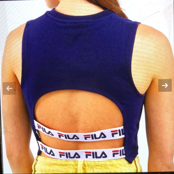 FILA Super cute strappy crop top - Picture 5 of 5